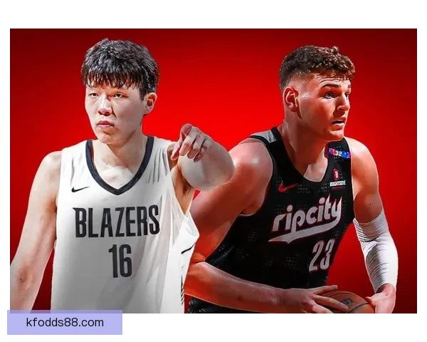 开拓者全家福定格克林根C位杨瀚森紧随昔日老大角落利拉德
